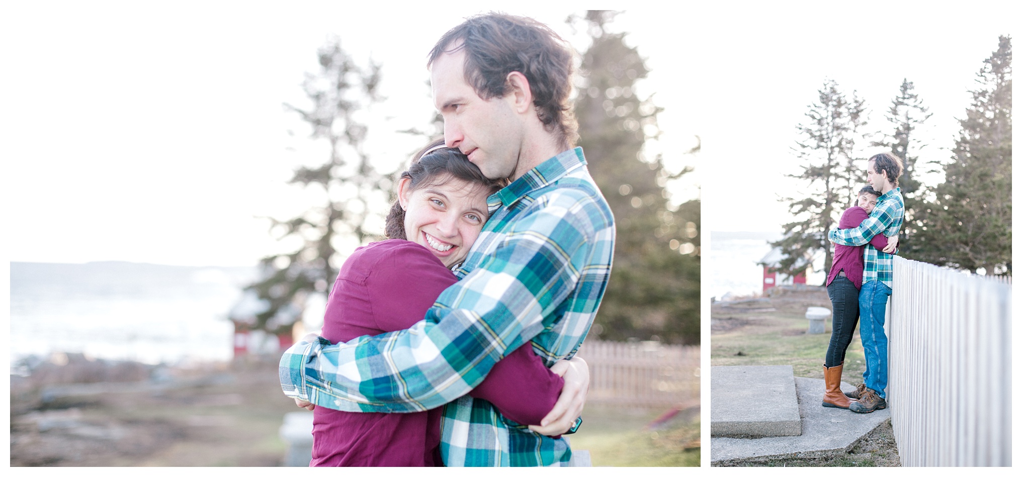 Pemaquid Point Engagement Session